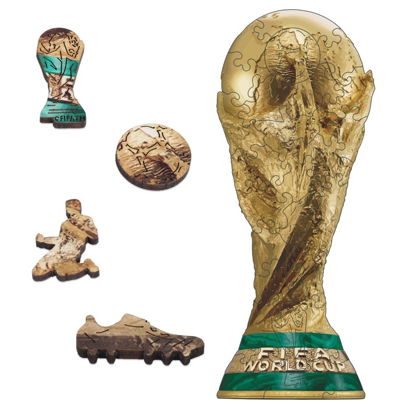 Puzzle Map World - Mini puzzles en bois pour adultes