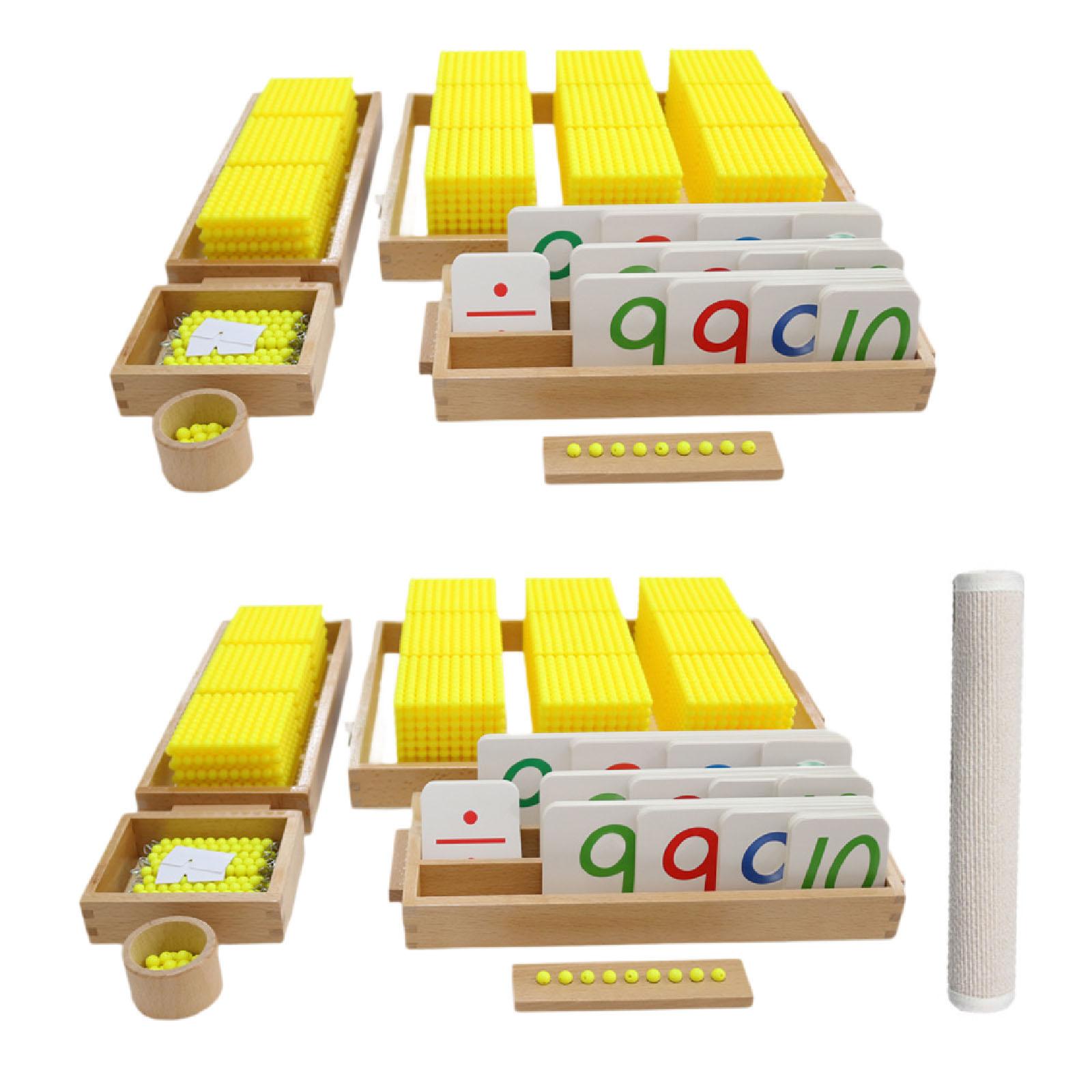 Kids Education System - Jouets Mathématiques Montessori : Système Décimal