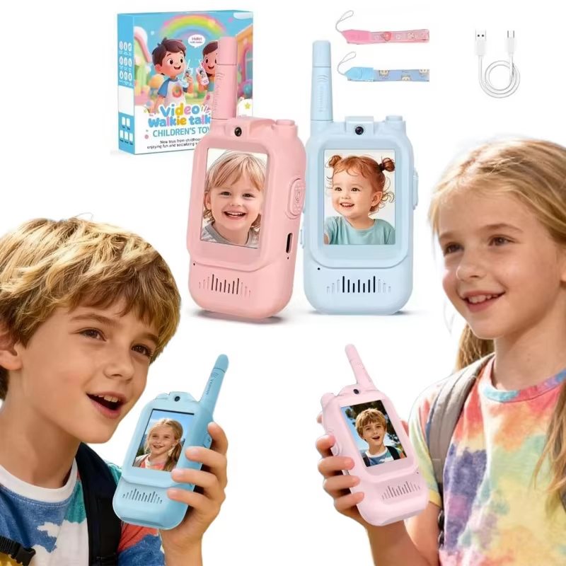 Kids Educational Videos - Talkies-walkies vidéo pour enfants, lot de