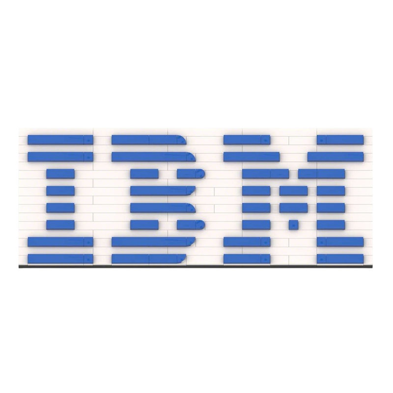Kids Education Logo - 206 pièces MOC Logo IBM Modèle