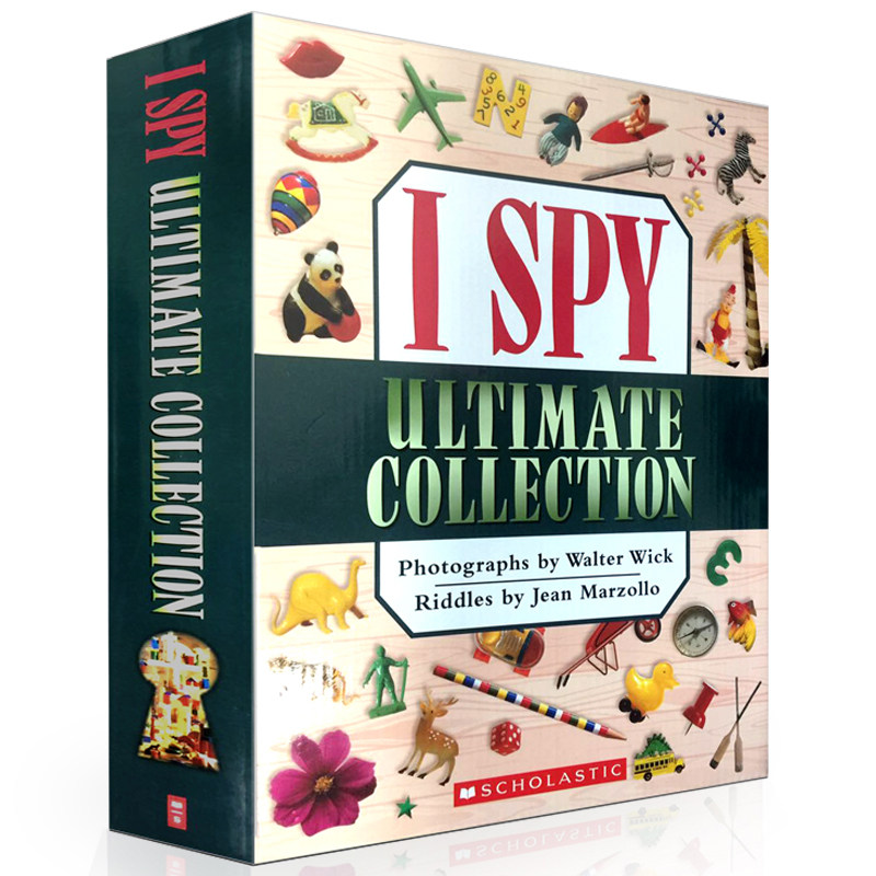 Kids Education Picture - Ensemble de 10 livres I Spy,