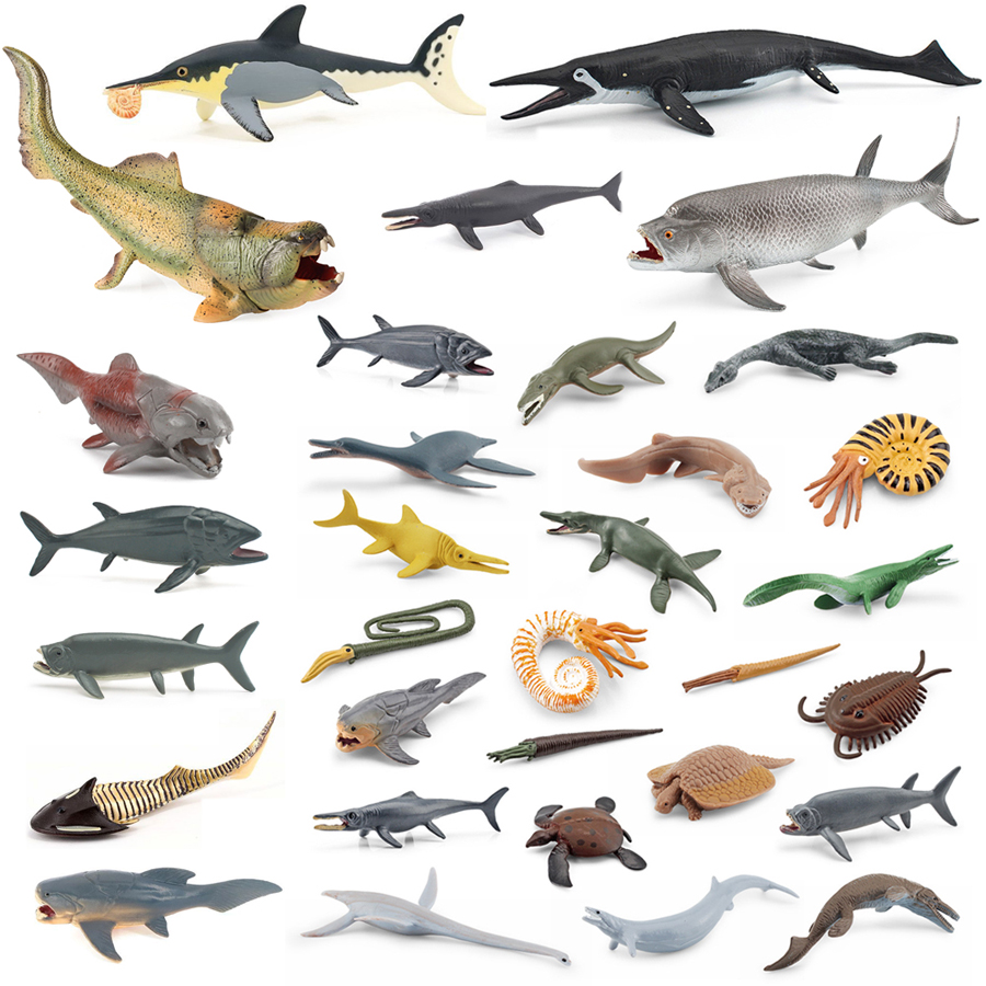 Kids Education Picture - Modèle réaliste d'animal marin préhistorique Dunkleosteus