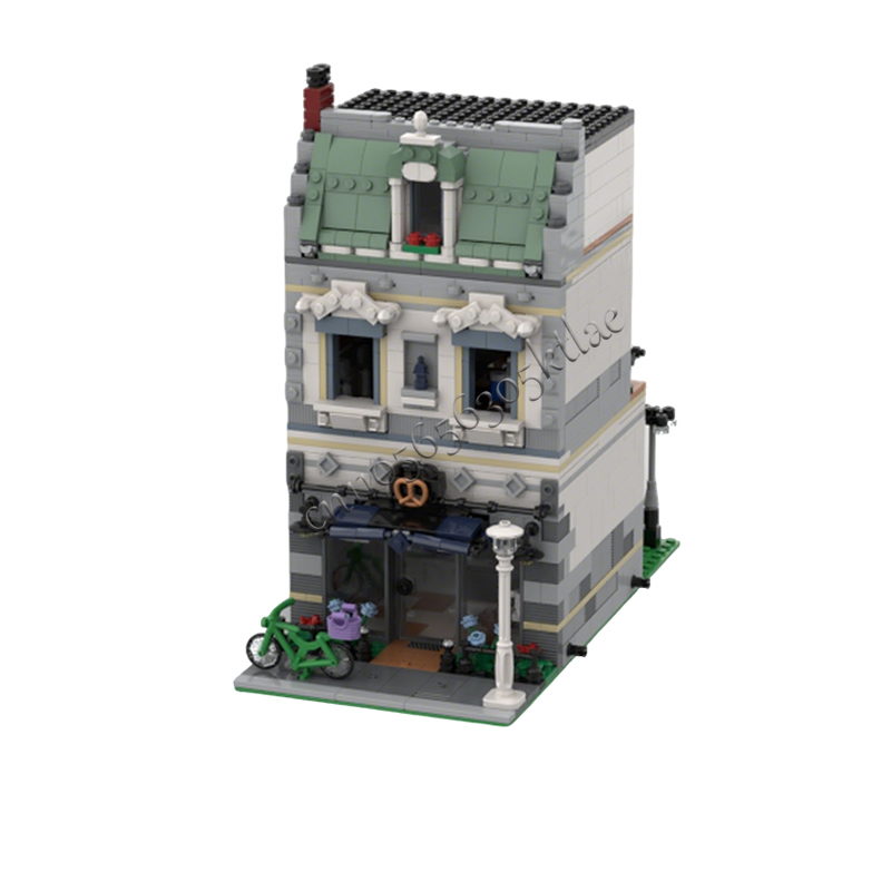 1268 pièces MOC Vues de rue ur - Kids Education Story avis et prix