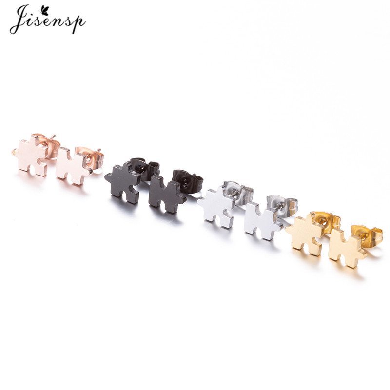 Boucles d'oreilles tendance pu - Puzzle Map World avis et prix