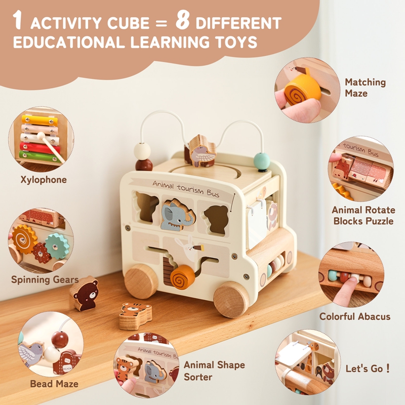 Jouets en bois Montessori pour - Kids Educational Game 3 avis et prix