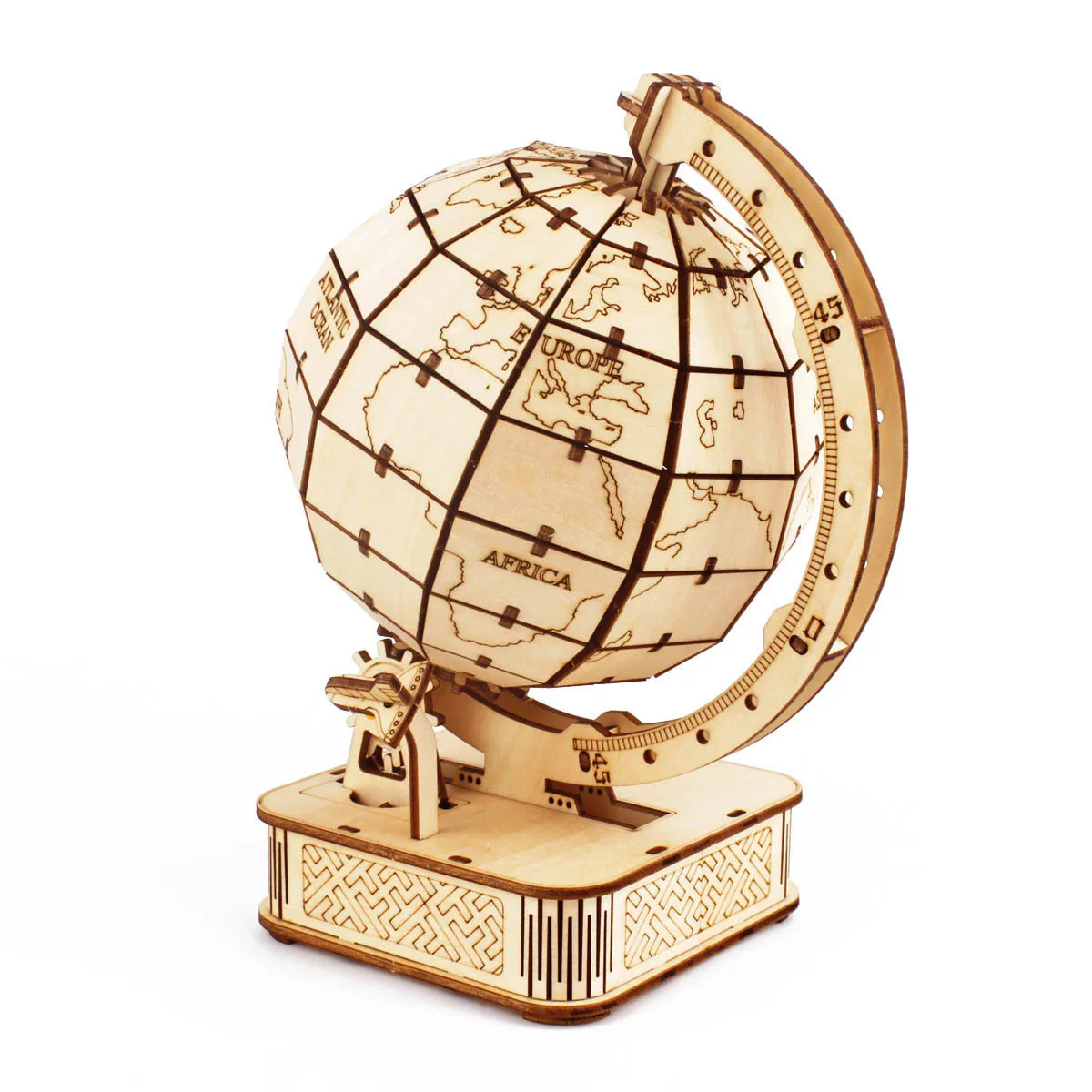 Puzzle Globe 3D en bois, jouet - Puzzle Map World avis et prix