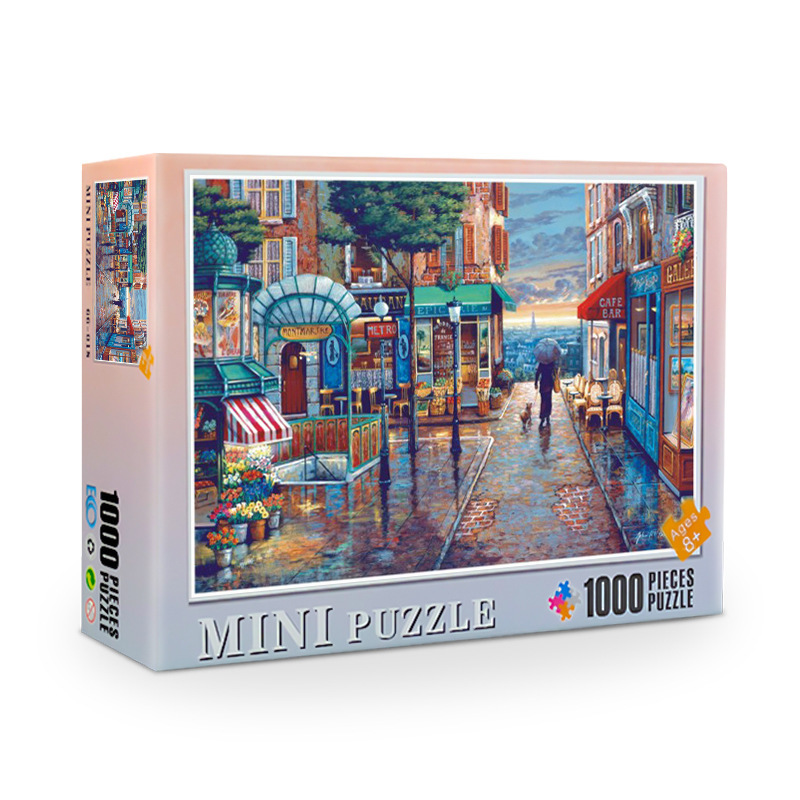Mini Puzzle 1000 pièces pour a - Puzzle Map World avis et prix
