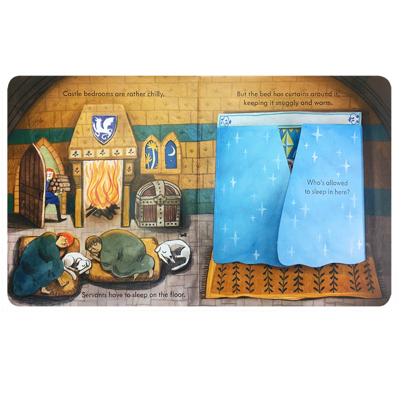 Usborne Peep Inside The Castle - Kids Education Picture avis et prix