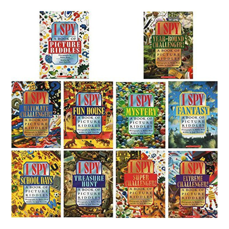 Ensemble de 10 livres I Spy, C - Kids Education Picture avis et prix
