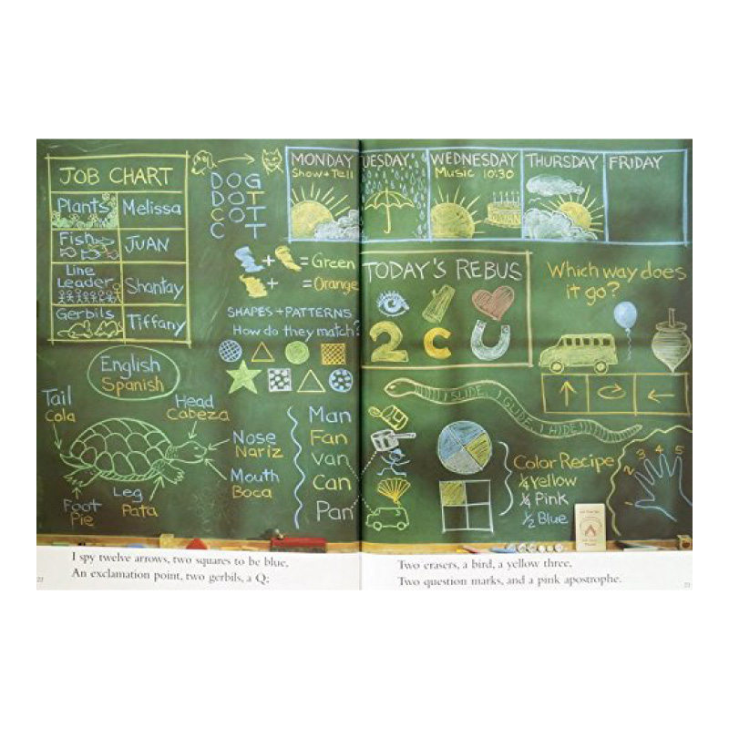 Ensemble de 10 livres I Spy, C - Kids Education Picture avis et prix