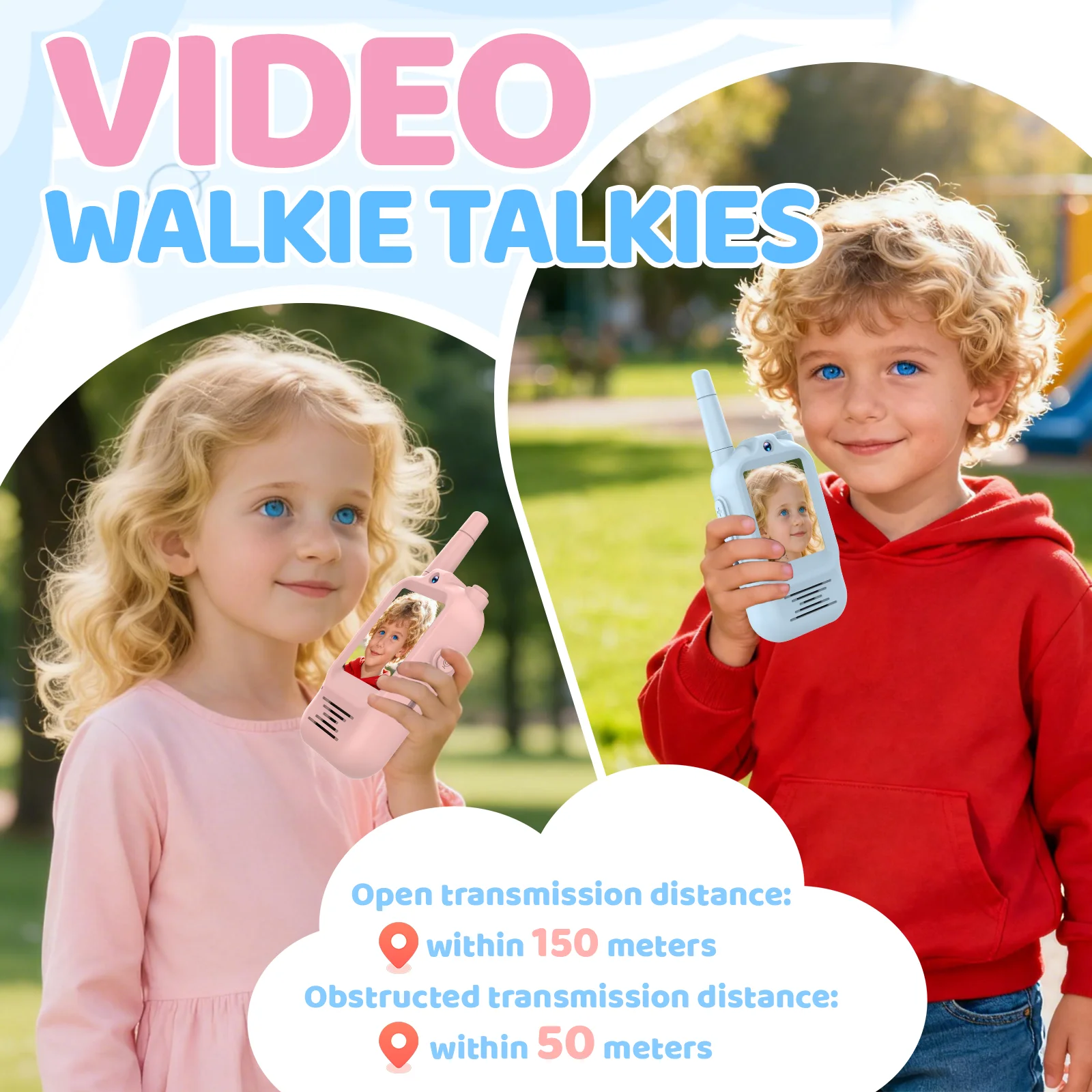 Talkie-walkie vidéo rechargeab - Kids Educational Videos avis et prix