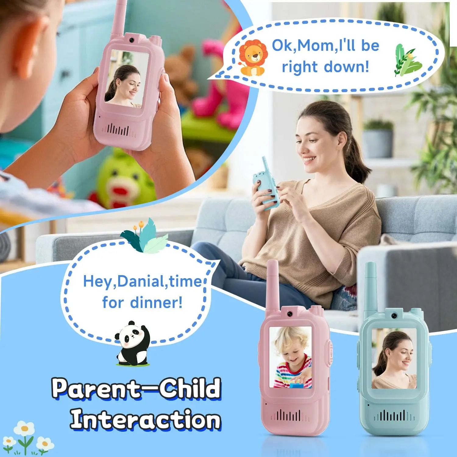 Talkies-walkies vidéo pour enf - Kids Educational Videos avis et prix