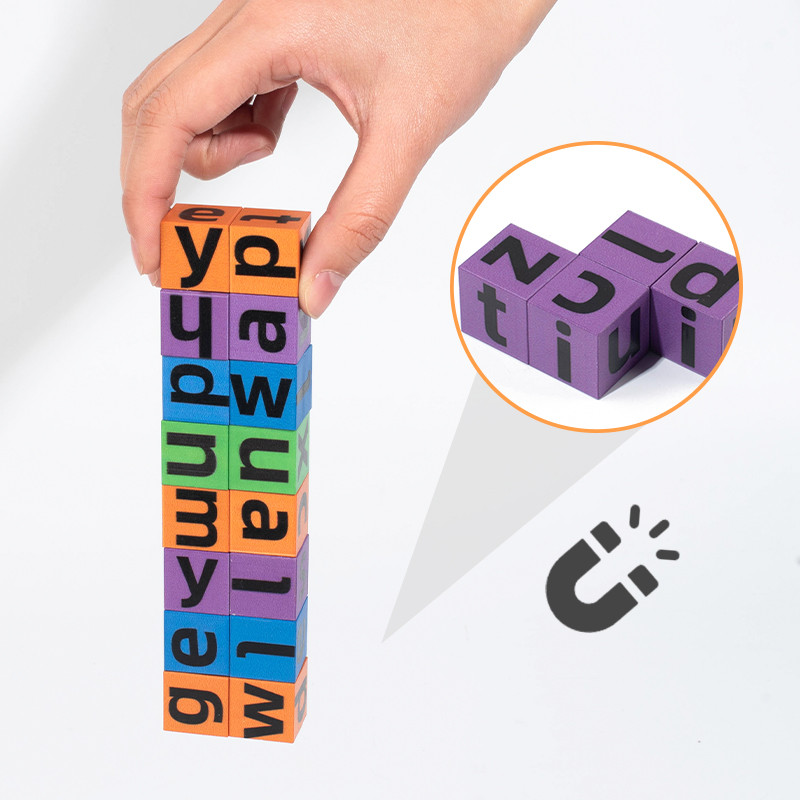 Jeu de cubes magnétiques pour  - Kids Educational Game 3 avis et prix