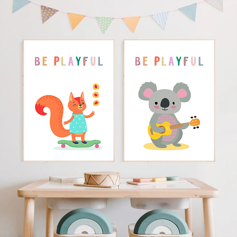 Affiche murale en toile imprim - Kids Education Picture avis et prix