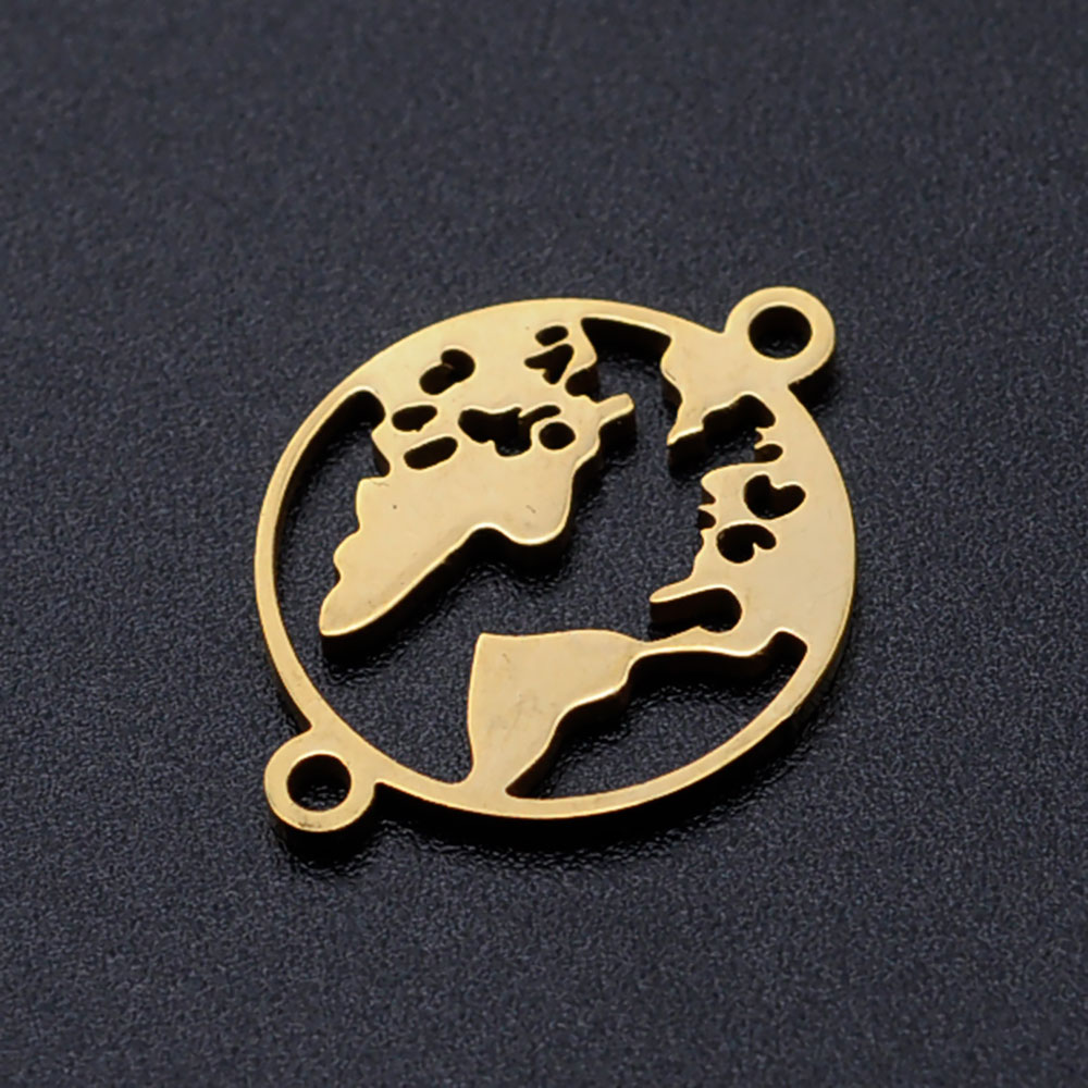 Lot de 10 breloques DIY Carte  - Puzzle Map World avis et prix